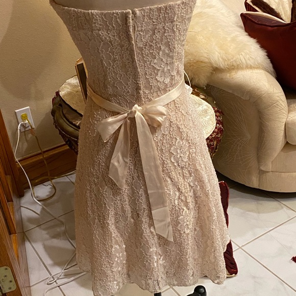 Beautiful lace short dress it’s speechless beautiful! Size 7 juniors. - Picture 11 of 14